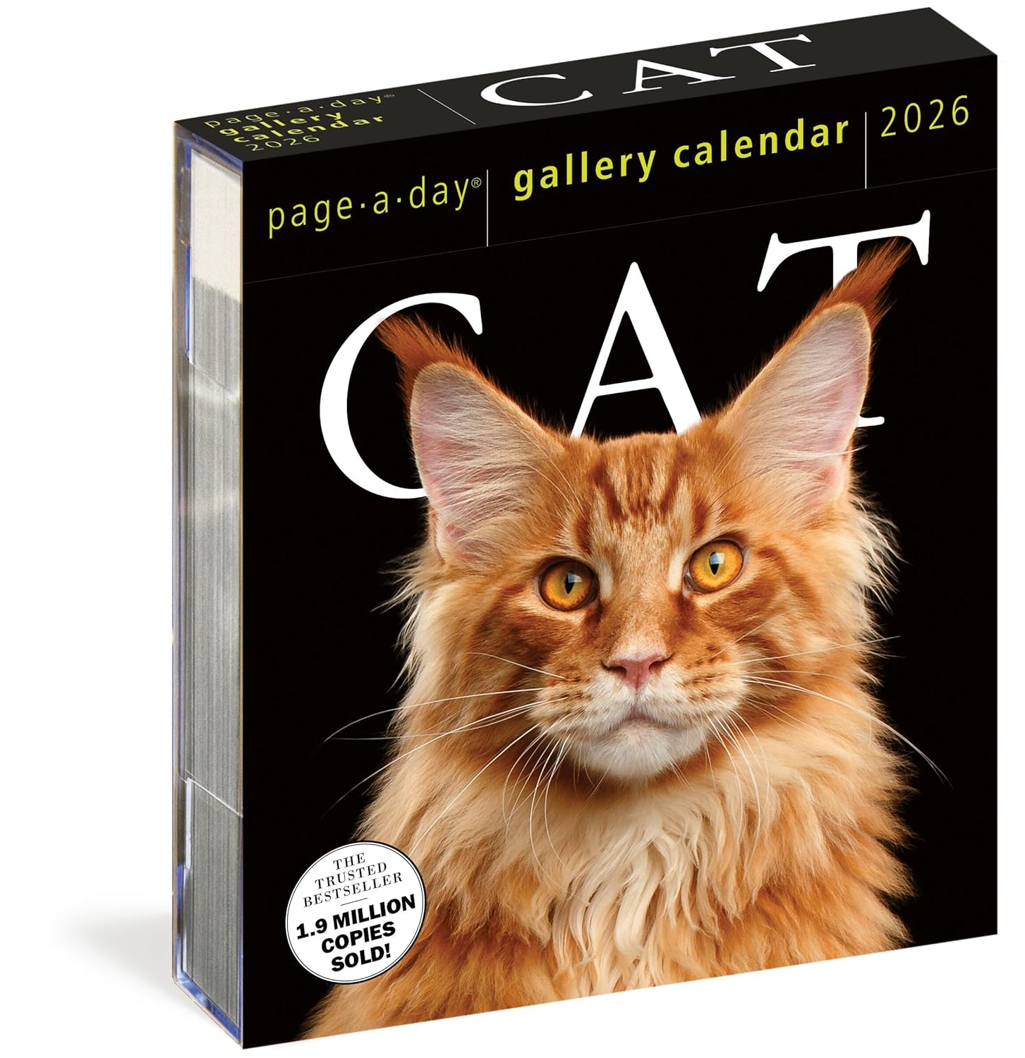 Cat Page-A-Day Gallery Calendar 2026: a Delightful Gallery of Cats for Your Desktop