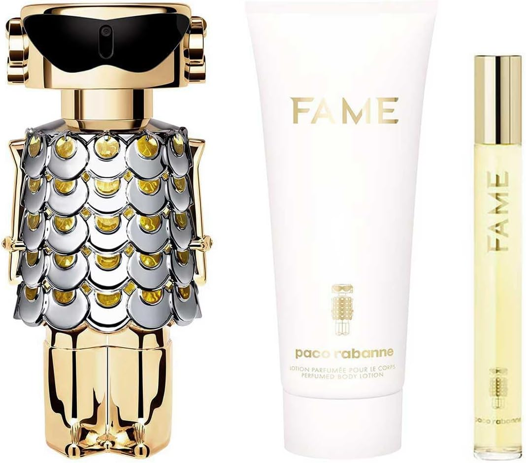 Paco Rabanne Fame Eau De Parfum 3-Piece Gift Set for Women image number 2