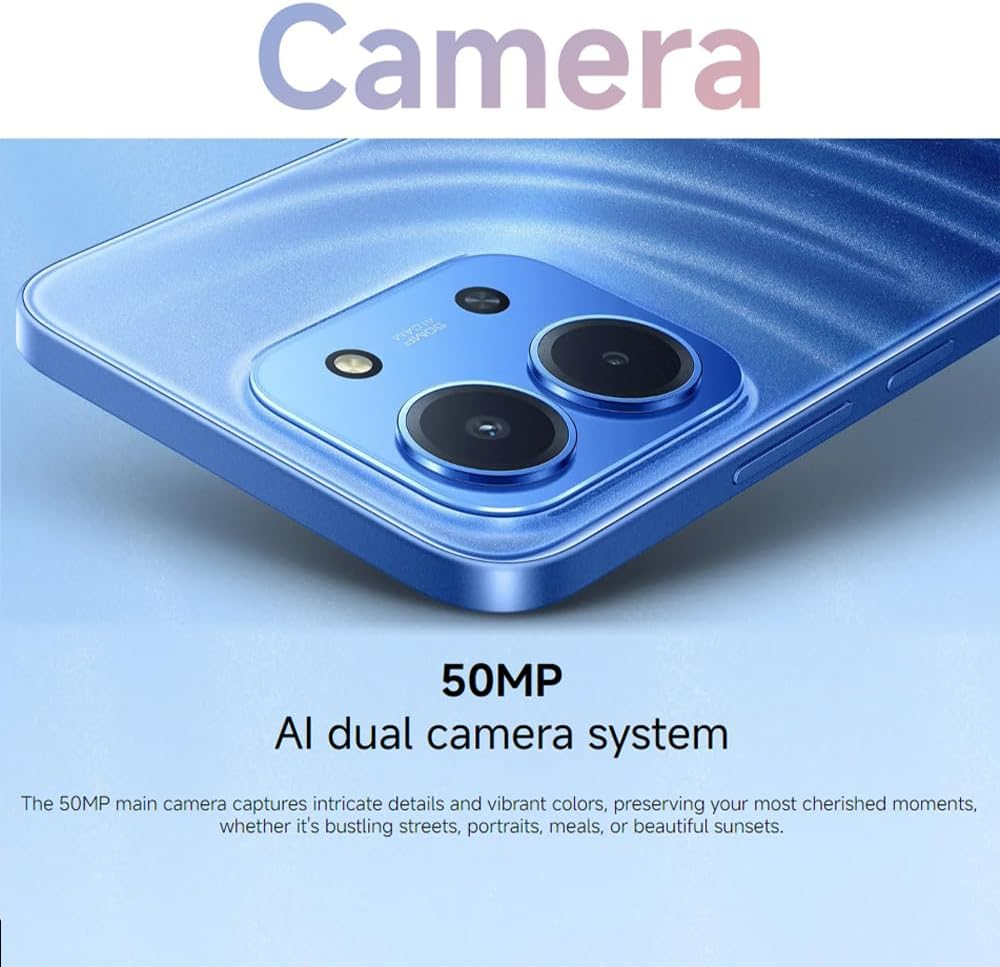 XIAOMI Redmi 15C Smartphone 4GB + 128GB 50MP AI Dual Camera Immersive System 6.9 Inch Display Powerful Octa-Core Processor Massive 6000Mah Battery Powered by 33W Fast Charging (Black) image number 4