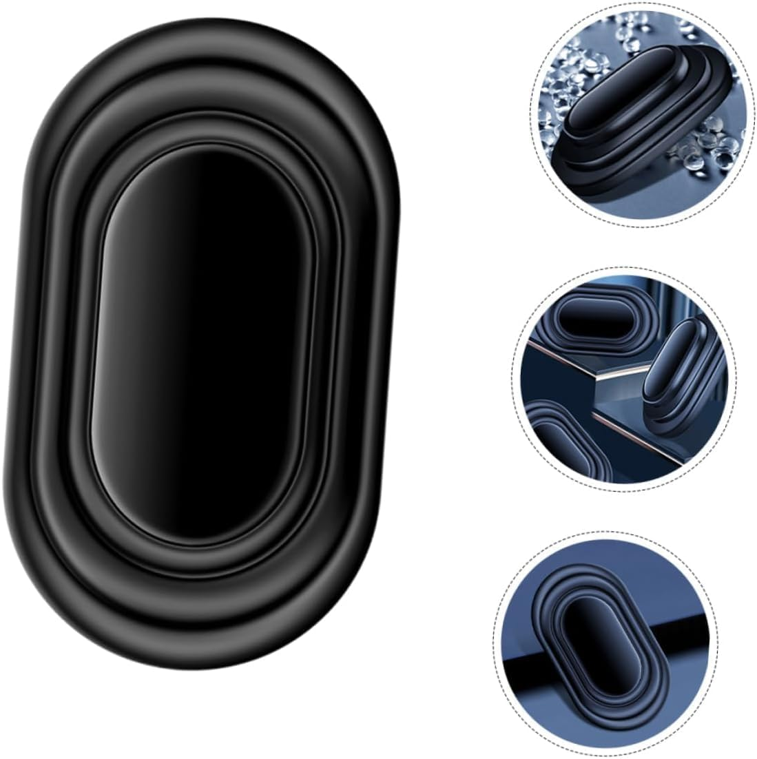 10 PCS Car Door Shock Absorbers - Noise Reduction Bumper Protector Pads with Stylish Design for Enhanced Car Aesthetics, Easy Installation Universal Fit image number 5