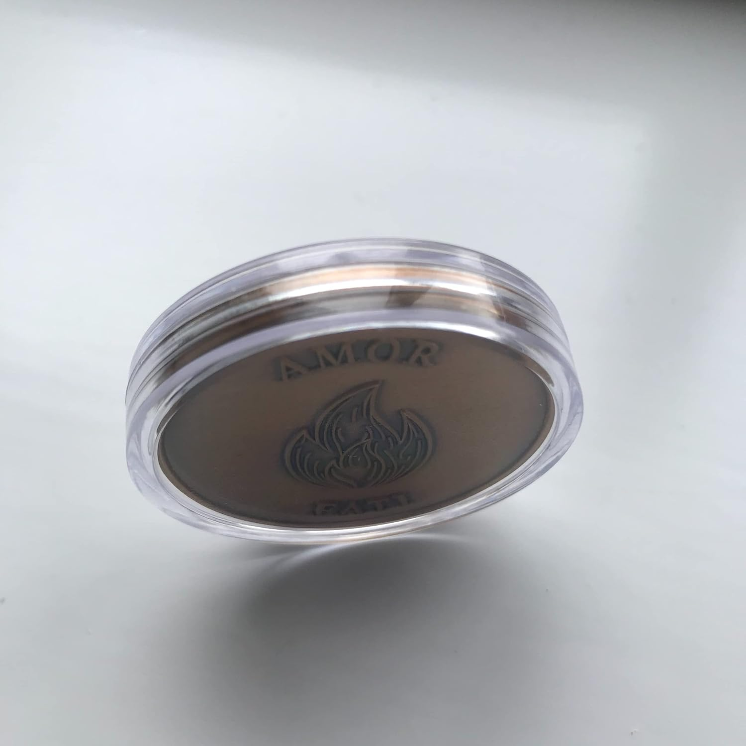 STOIC STORE UK Amor Fati Coin- Brass Reminders for Its Principles - Stoic Coin - Challenge Coin for Daily Stoic Practice and Journaling image number 3