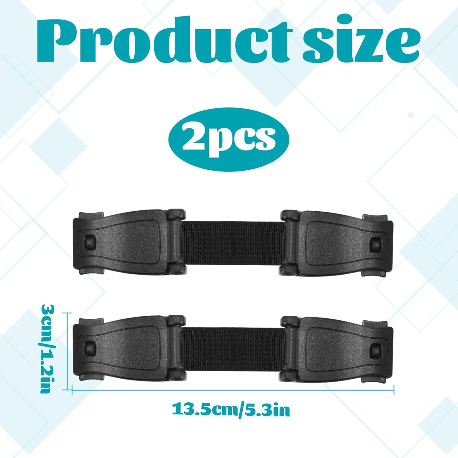 Car Seat Straps anti Escape Car Seat Strap 2Pcs Car Seat Clip anti Escape Child Seat Belt Clip anti Escape Car Seat Safety Clip Car Seat Belt Clip Prevent Kids Out of Automotive Safe Seat image number 3