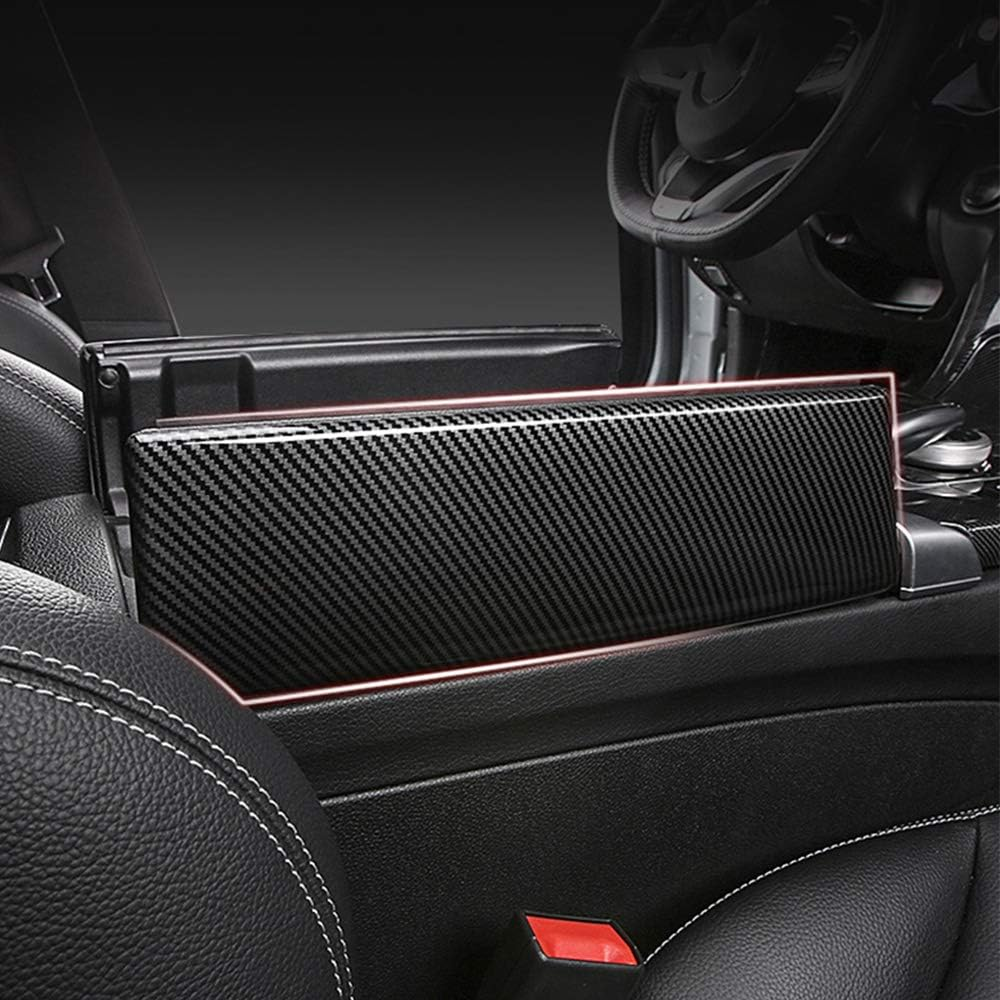 NA for Mercedes-Benz C E GLC Class W205 W213 X253 ABS Carbon Fiber Color Car Interior Center Armrest Box Trim Cover Console Box Protect Cover (C Class W205 / GLC Class X253) image number 1
