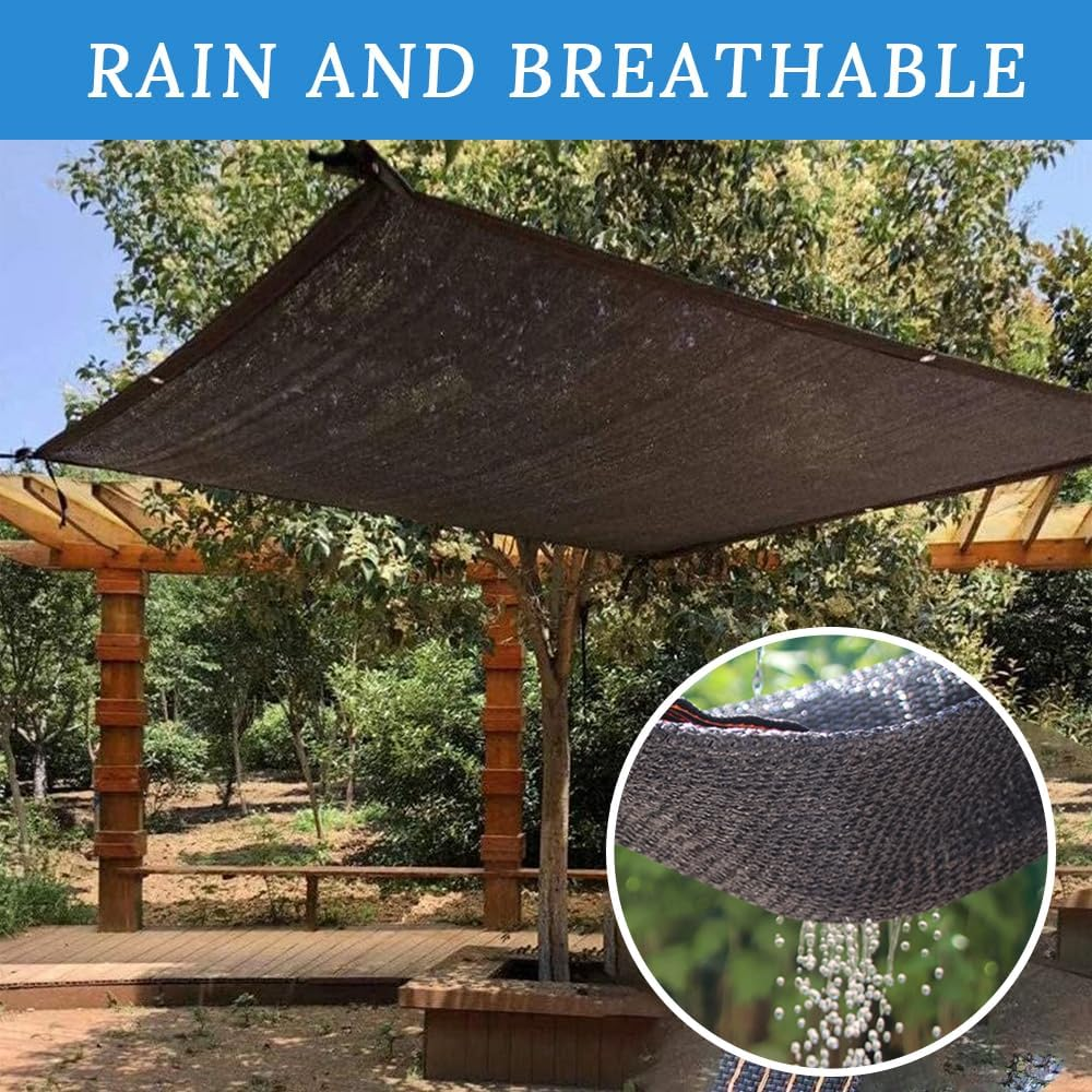 Rectangular Pool Leaf Cover, Multi-Purpose Pool Protection Kit for Covering Pools, Collecting Leaves and Debris, Easy to Use, Portable, Suitable for Home, Garden, Yard, Hotel and Outdoor (5M*8M) image number 5