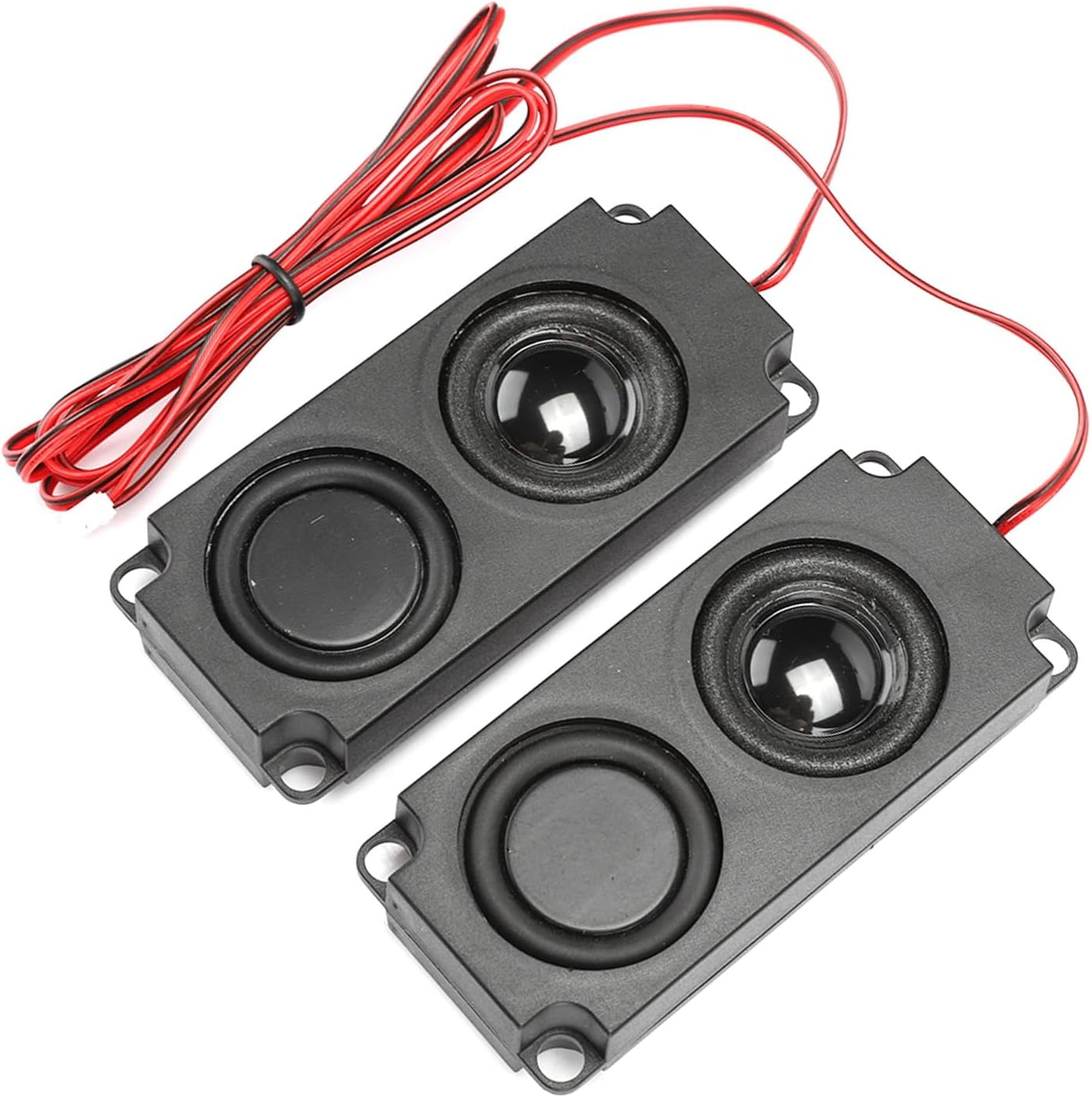 Yechiry Full Range 40Mm Magnetic Dual Speaker, Sturdy 8&Omega; 5W Loudspeaker for Digital Products, Portable and Reliable, ABS Black, 2 X Speakers image number 5