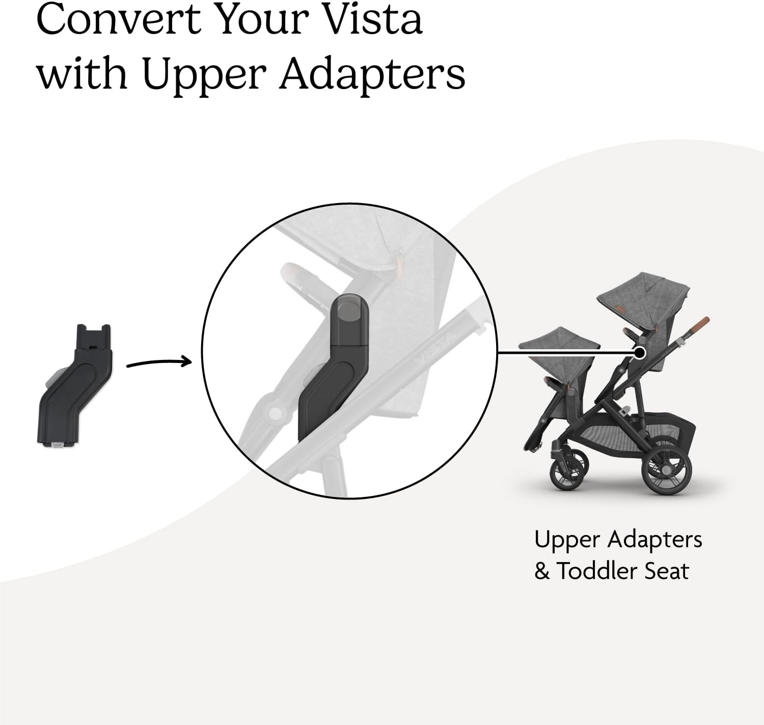 Uppababy Vista Upper Adapter image number 3