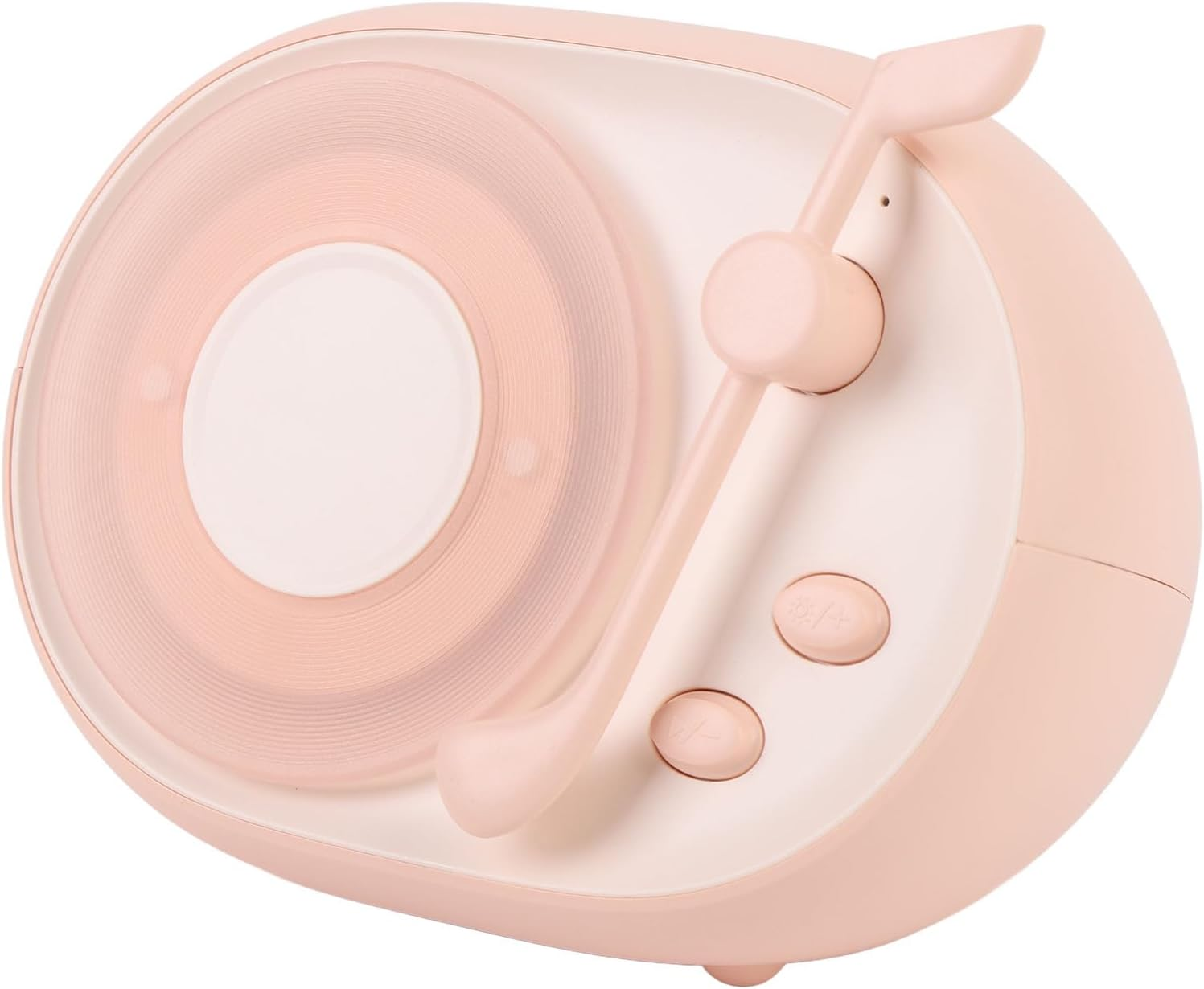 Generic Small Speaker, USB Charging Speaker Retro Powerful 5W Sound for Bedroom (Light Purple)