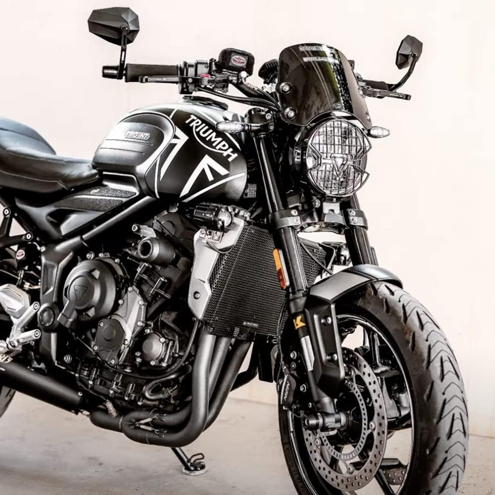 ESPEEDMTC for Triumph Trident 660 2021-2023 Steel Headlight Protector Grille Guard Cover Protection Grill Motorcycle Accessories image number 6