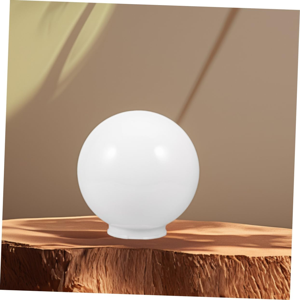 WHAMVOX Outdoor Acrylic Lamp Globe Cover 300Mm White Milk Ball Shaped Lampshade Fixture Replacement for Garden Fence Wall Lighting Accessories image number 3
