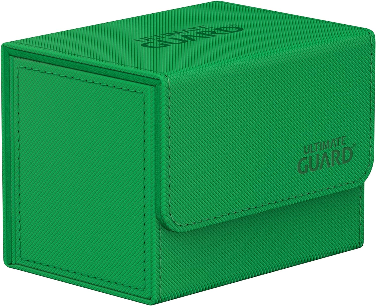 Ultimate Guard Sidewinder 80+ Xenoskin Monocolor Deck Box, Red
