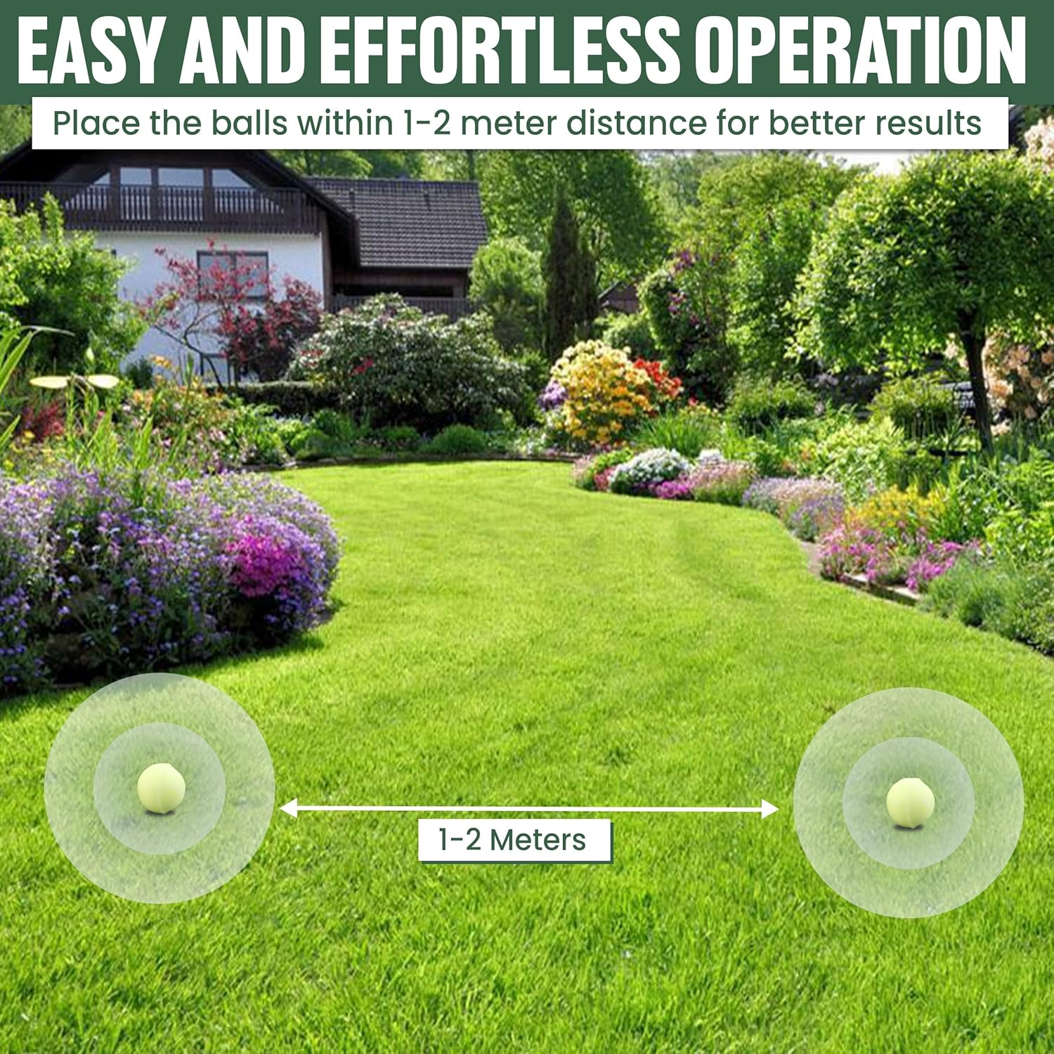 Snake Repellent Balls - 20 Pack | Best Snakes Deterrent for Yards | Keep Snake Away Repellent for Indoor or Outdoor, Garden, Lawn, Pet Safe image number 5