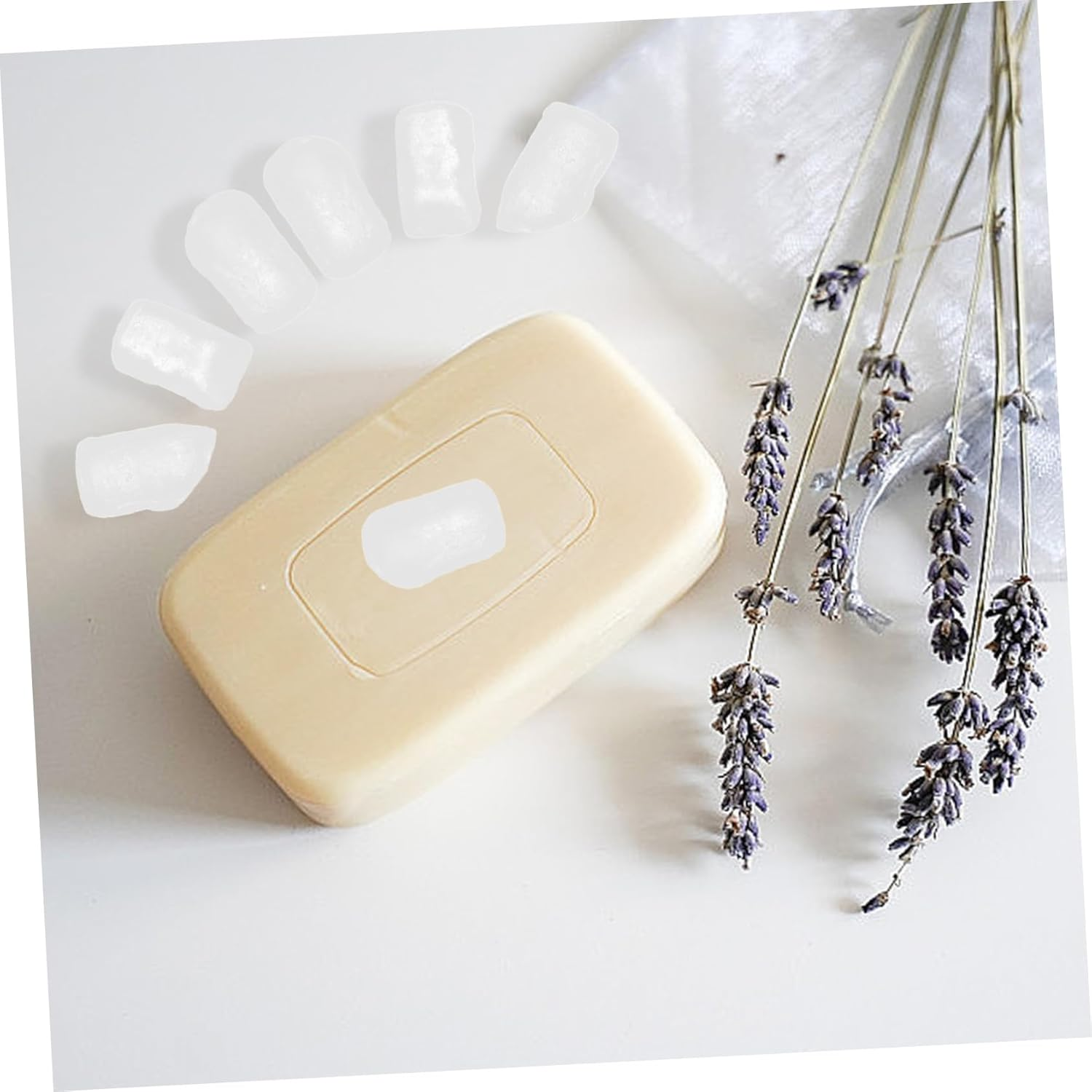 Sewroro 1Bag Craft Soap Base Handmade Soap Material Making Supplies for Shower Bath Exfoliating image number 6