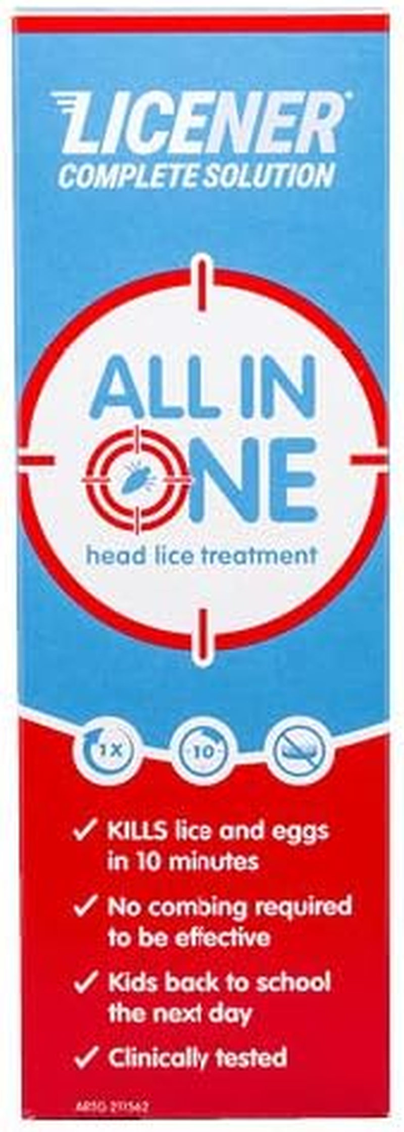 NEW Lice Treatment Licener Single 100Ml