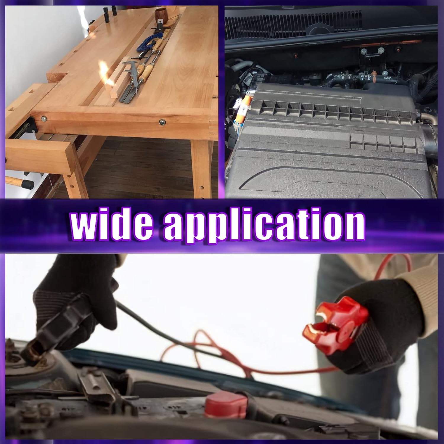 Swpeet 64Pcs Universal Metal Engine under Cover Body Bolts Bumper Fender and Trim Panel Spring Clip Auto Car U-Clip Moulding with Matched Screws Compatible with VW Audi 4A0-867-276A