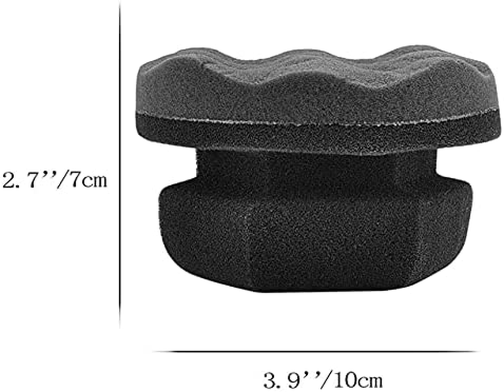 IPELY 2 Pack Large Tire Dressing Applicator Pad, Durable and Reusable Hex-Grip Tire Detailing Tool for Applying Tire Shine image number 3