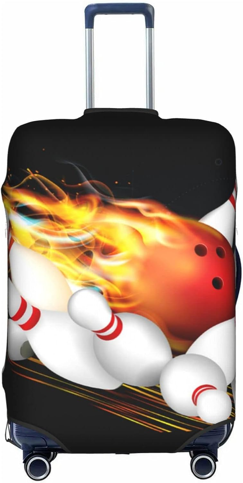 Bowling Ball Luggage Cover Anti-Scratch Suitcase Protector Fits 18-32 Inch Luggage image number 2