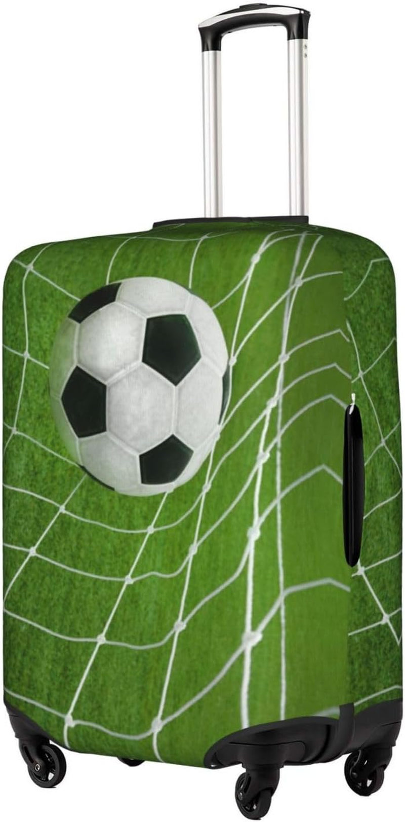 Obabo Serene Coastal Travel Luggage Cover,Washable Suitcase Cover Protector Anti-Scratch Suitcase Cover Fits 18-32 In, Soccer, X-Large image number 1