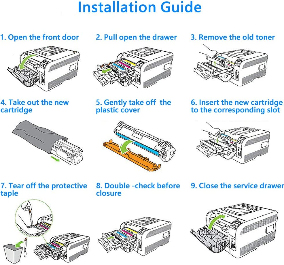 TN1070 Drum DR1070 Compatible with Brother MFC-1810 MFC-1815 MFC-1910W DCP-1510 DCP-1512 HL-1110 HL-1111 HL-1112 (2 Pack image number 1