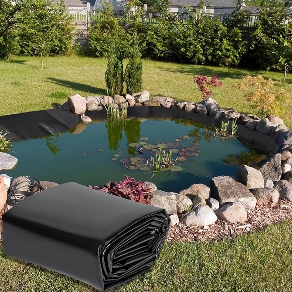 2X3M Pond Liner Garden Pond Liner for Fish Ponds, Streams Fountains and Garden Waterfall image number 3