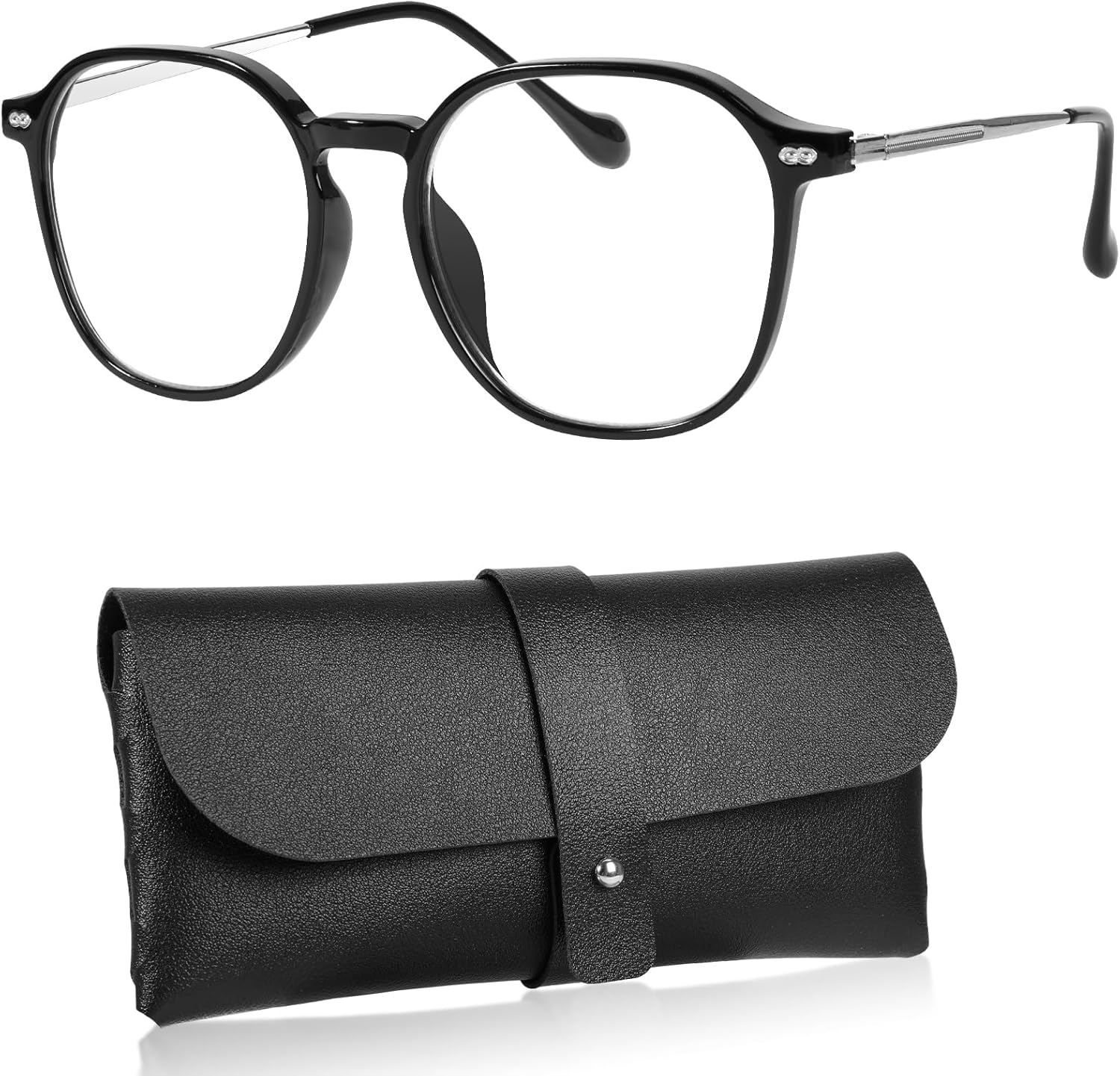 Reading Glasses for Women/Men, Eyeglasses, Computer Eye Glasses, Cheaters，Anti Glare Blue Light Blocking Glasses,Sturdy Eyeglasses，Comfortable Fit,Anti Eyestrain