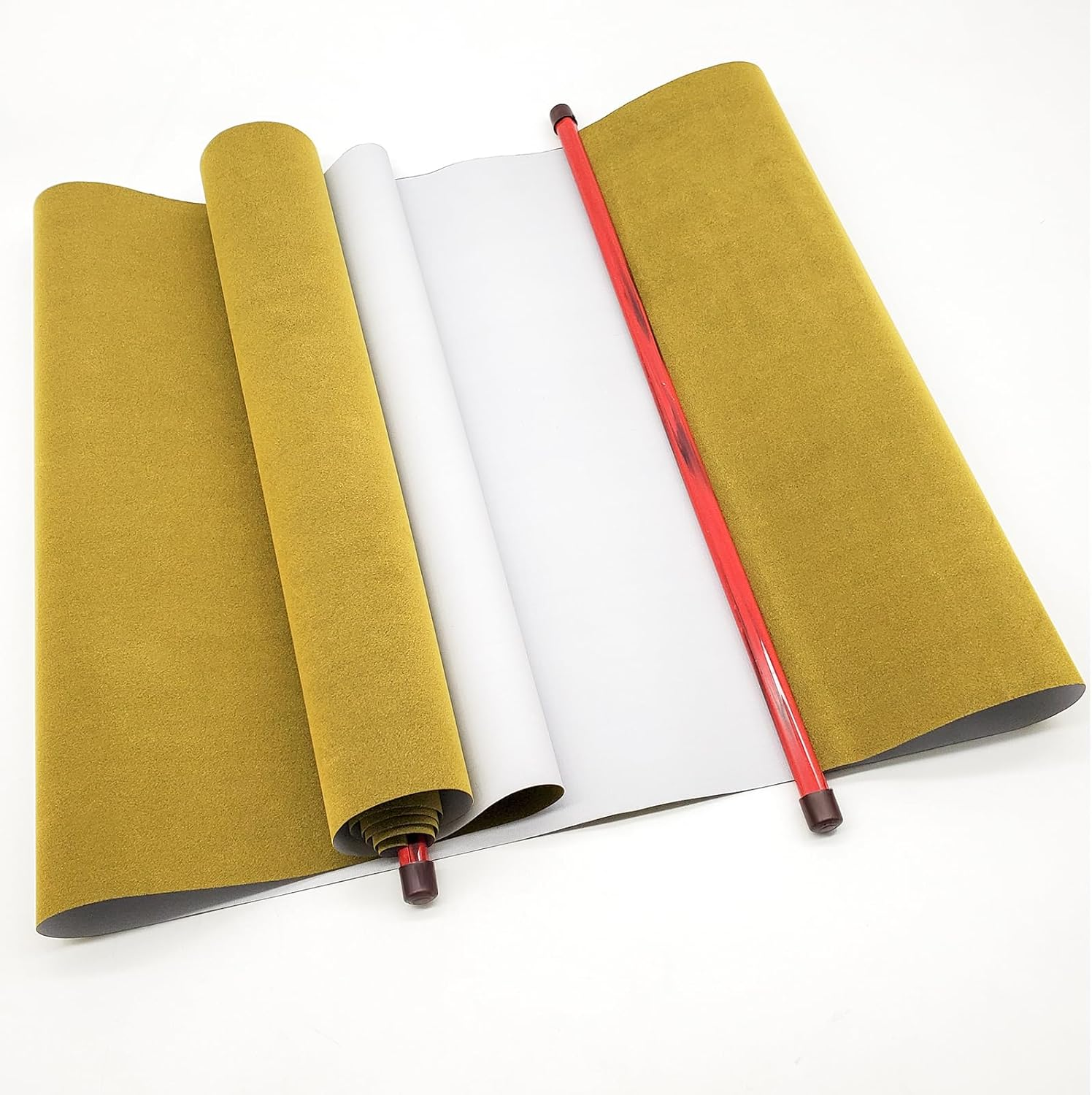 2Pcs Water Writing Cloth Water Paper Chinese Magic Cloth Reusable Mat for Calligraphy Practice and Beginners140*43Cm image number 4