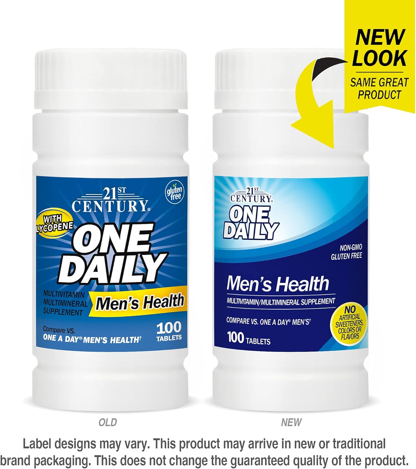 21St Century One Daily Men'S Health Tablets, 100 Count image number 6