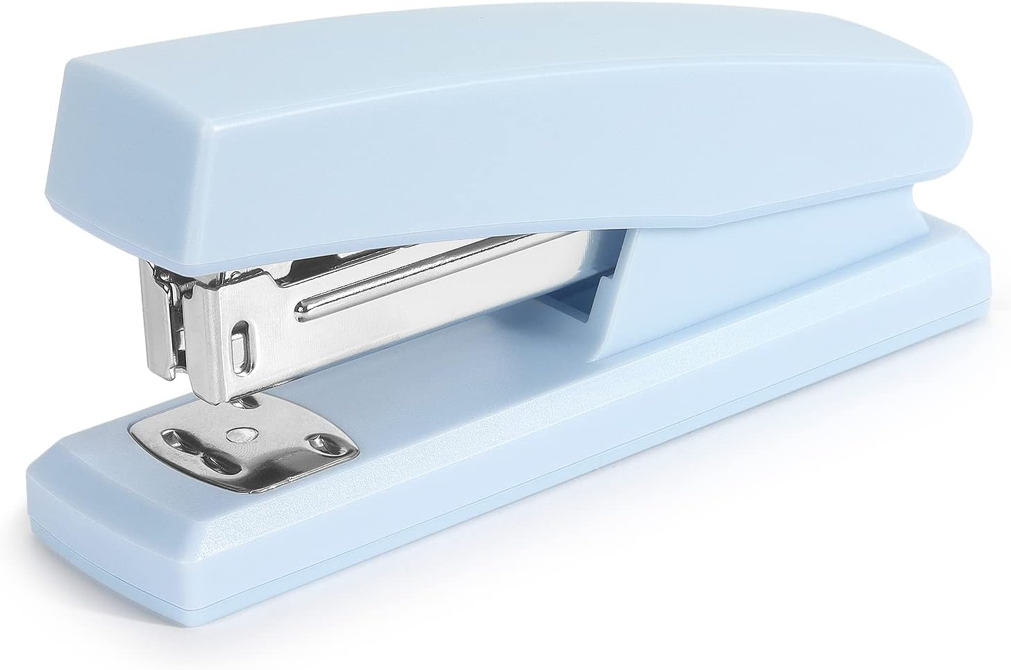 Tamaki Office Stapler, Blue, Modern Style, 80 Staples, 20 Sheet Capacity