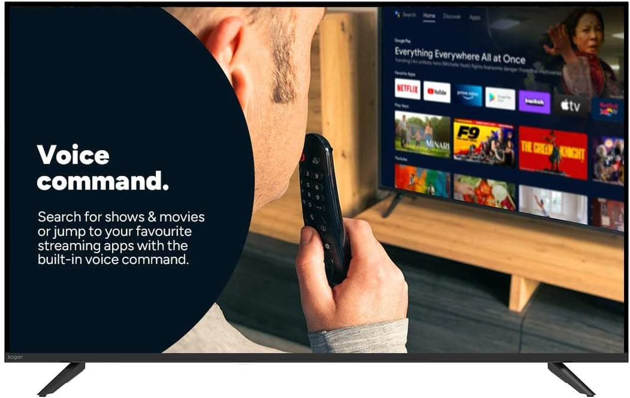 Kogan 43" LED Full HD Smart AI Google TV - F98V - KALED43F98VA - 43 Inch