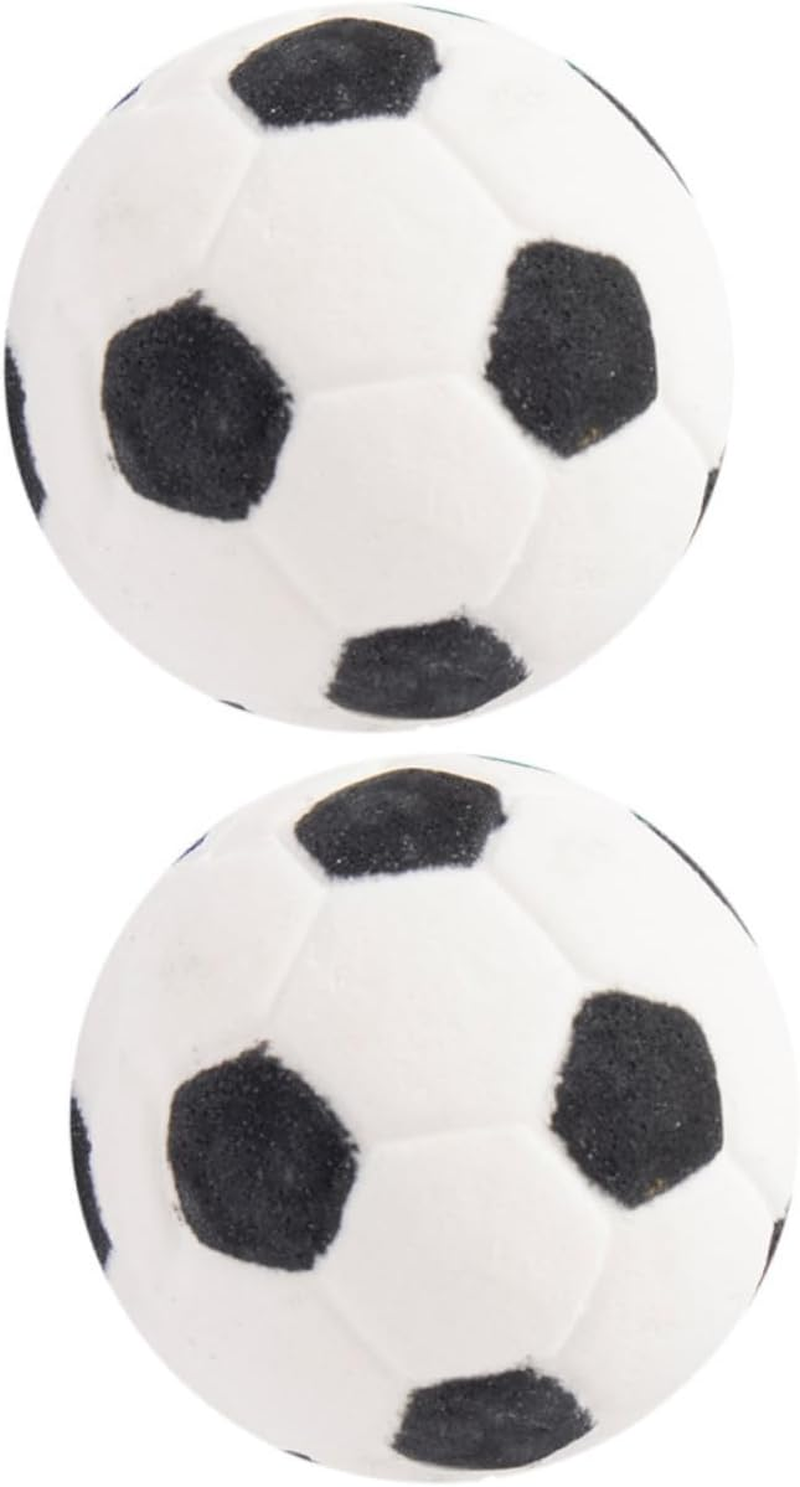 SEWOART 2Pcs Cute Bath Salt Bombs Essential Oil Football Shape Bathing Bomb Natural Shower Salt image number 4