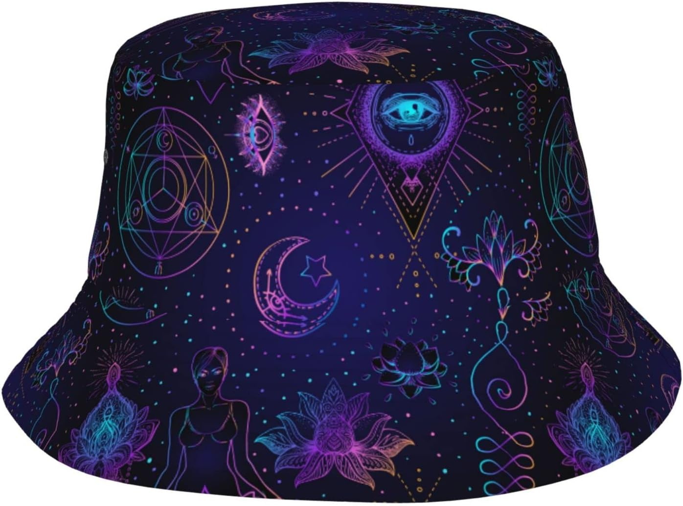 Crispy Fried Chicken Bucket Hat Fashion Sun Cap Packable Outdoor Fisherman Hat for Women and Men Teens Beach Caps Fishing Cap