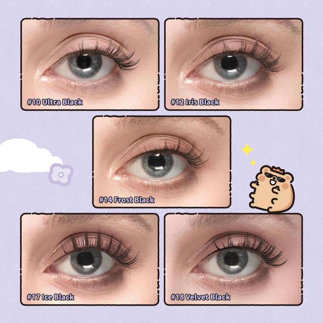 WOSADO Soft Magnetic Eyelashes Kit with Applicator, [No.01 Silky Black II Bearisbug], Reusableglue-Free Wispy Magnetic Lashes, Cruelty-Free False Lashes, Waterproof, Lightweight,Suit for Heavy Makeup image number 3