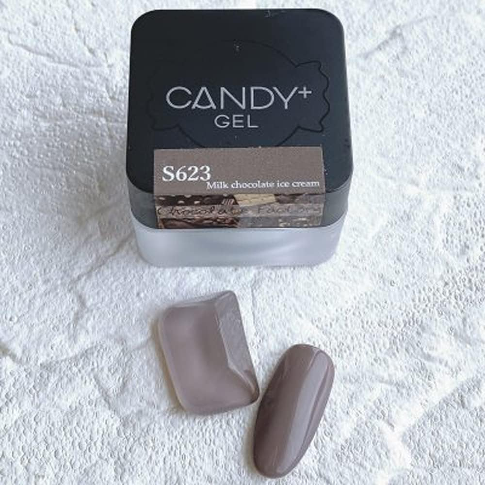 CANDY+ S623 Color Gel 4G Milk Chocolate Ice Cream UV/LED Compatible image number 4