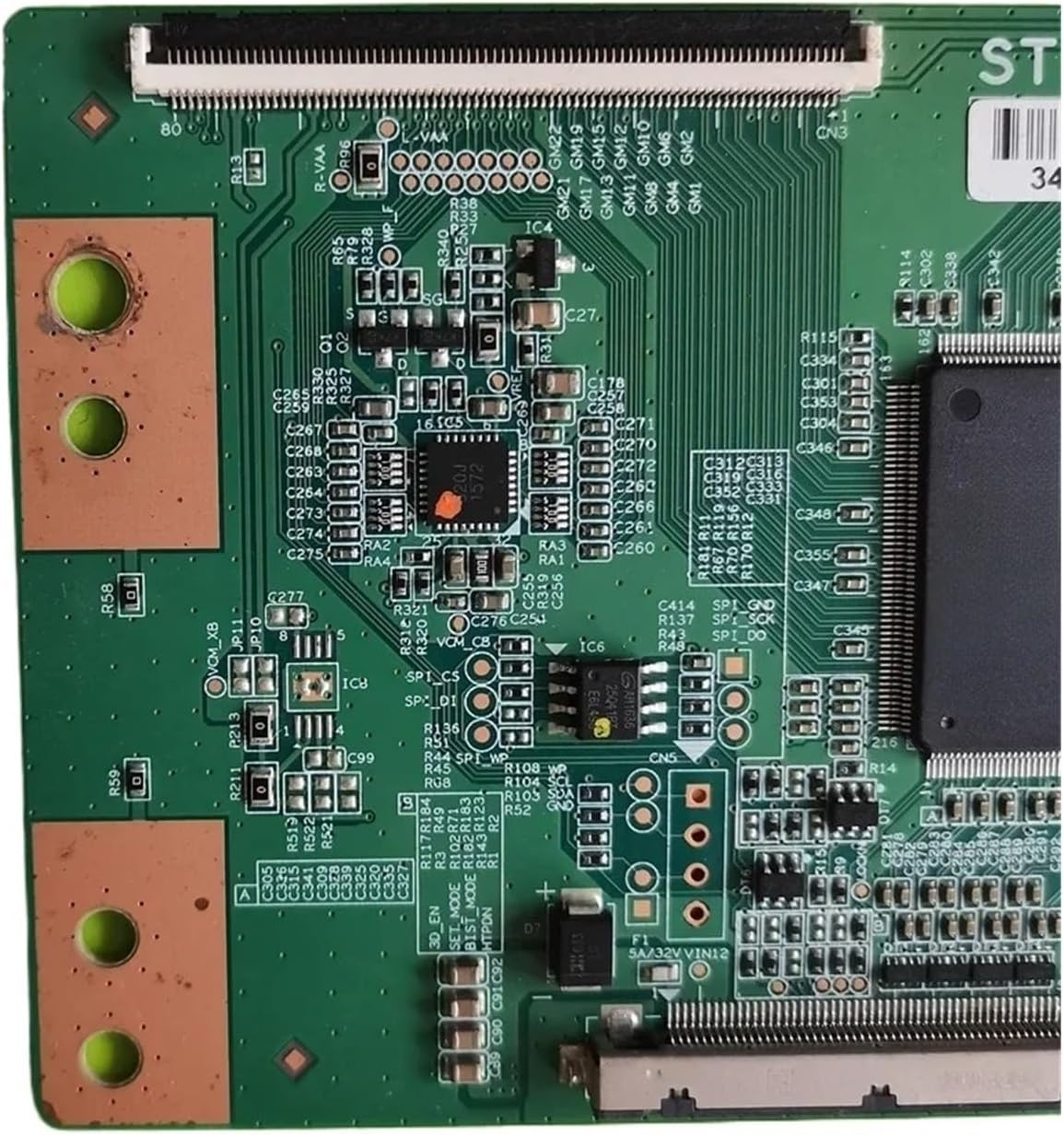Replacement TV ST5461D04-1-C-7 T-CON Logic Board for LCD TV D55A620U B55A858U 55S401TCAA 55S403TAAA 55S405TBBA 55S405TBCA, TV Replacement Accessories image number 4