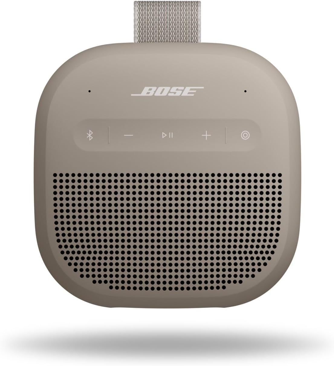 Bose Soundlink Micro Portable Bluetooth Speaker (2Nd Gen), Wireless Outdoor Speaker, up to 12 Hours Battery Life, Waterproof and Dustproof, Sandstone - Black image number 3