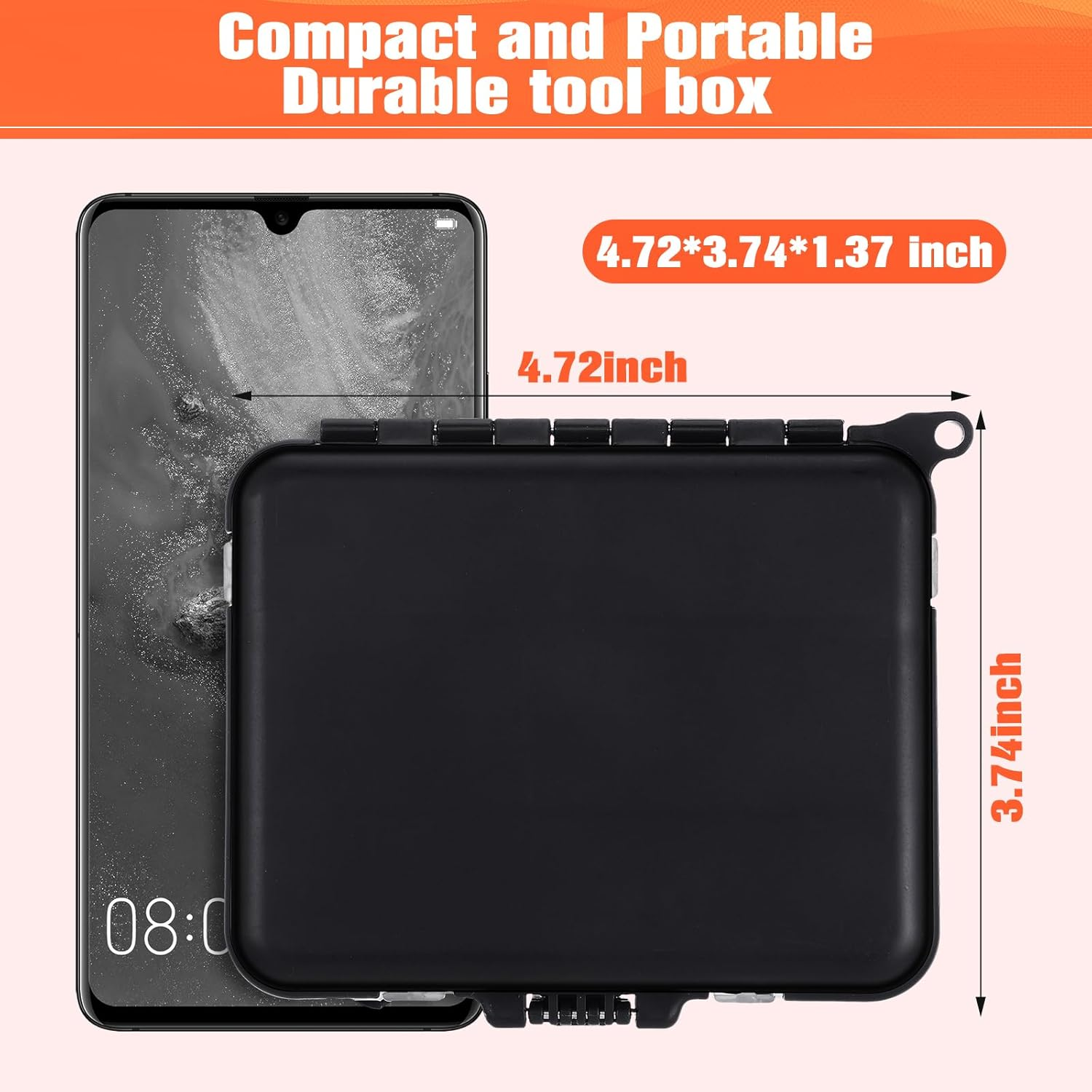 Teenyyou 160 Pcs Hair Bobby Pins Kit Dance Stuff Cosmetology Kit with Slick Back Hair Brush Set and Storage Box Hair Accessories Kit with Edge Bristle Brush Rat Tail Comb Dance Cheerleading(Black) image number 4