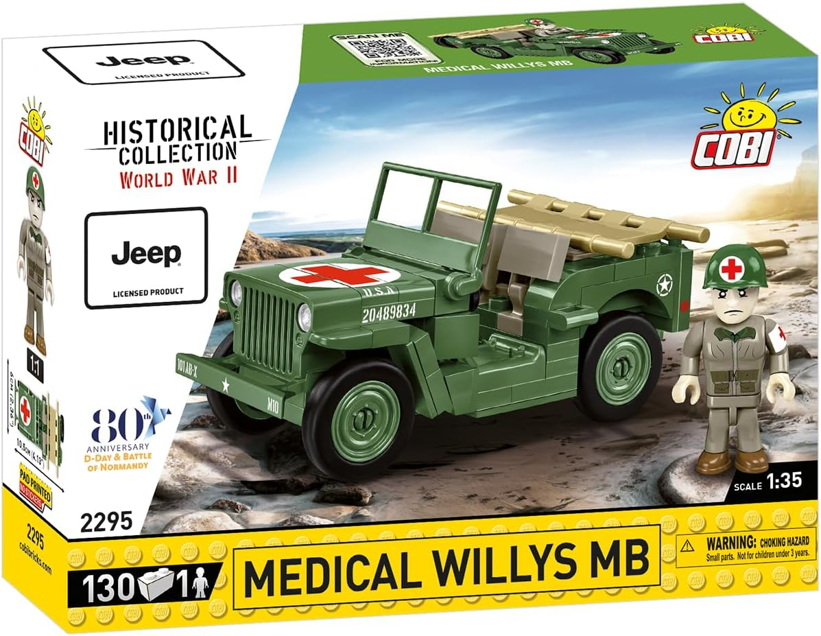 WW2 - Dodge WC-56 Command Car (208 Pcs)