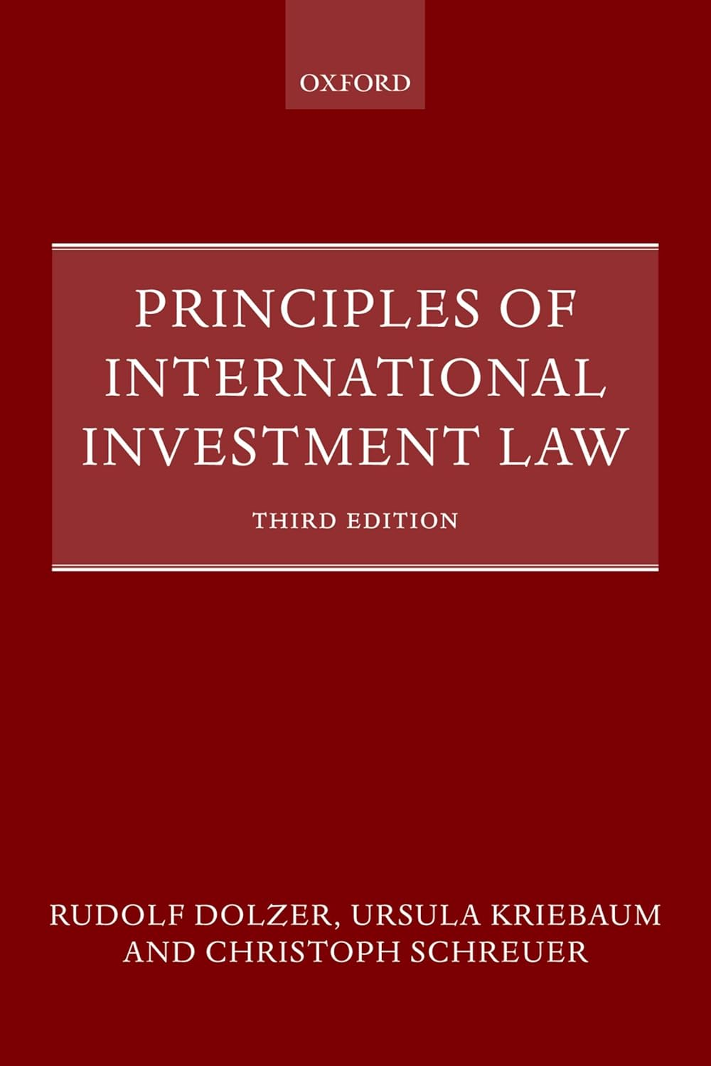 Principles of International Investment Law image number 1