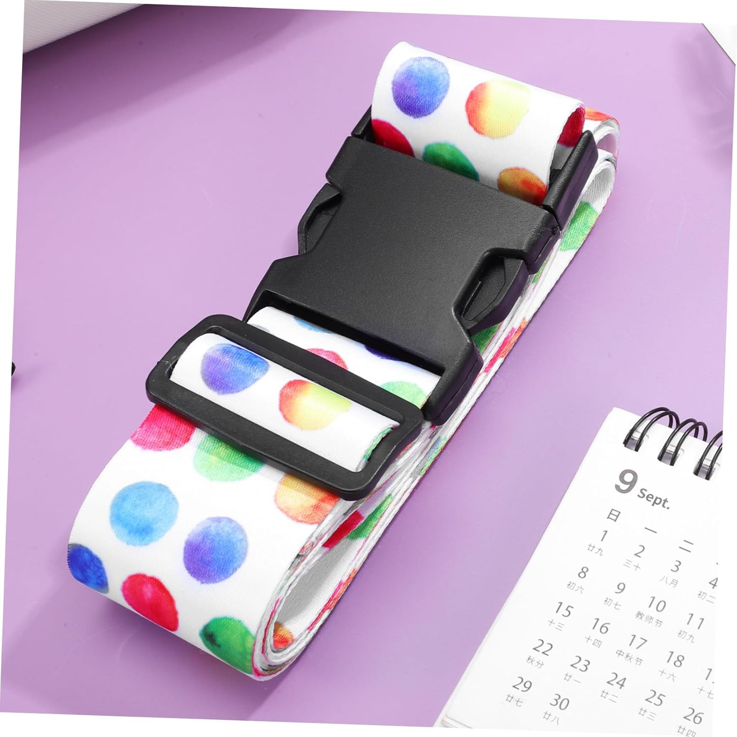 TOPPERFUN Lockable Luggage Straps Travel Luggage Belt for Suitcases Secure Bag Strap Lock Material for Carry Bag Travel Gear image number 5