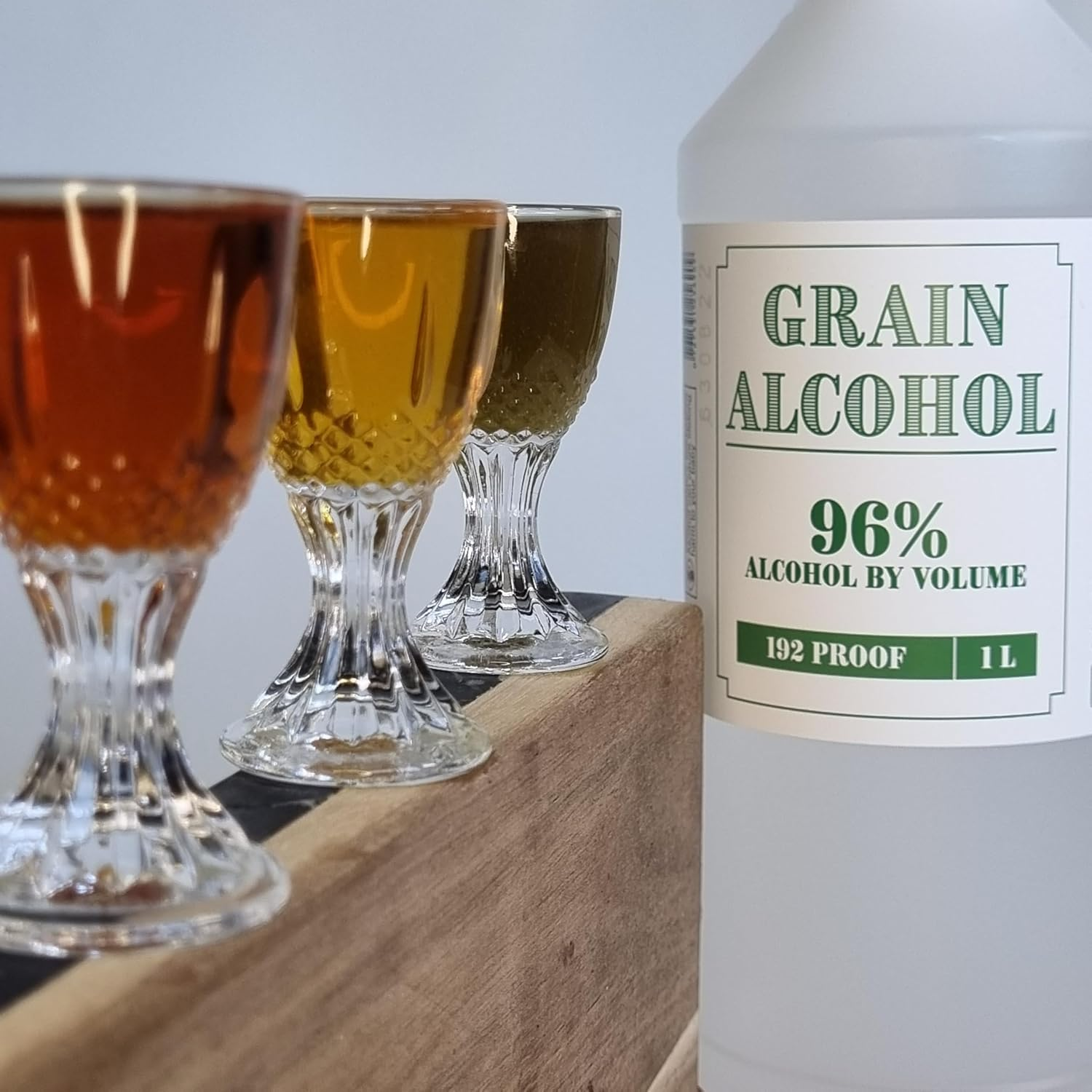 Organic Grain Alcohol Food Grade Ethyl Alcohol 1L 96% ABV