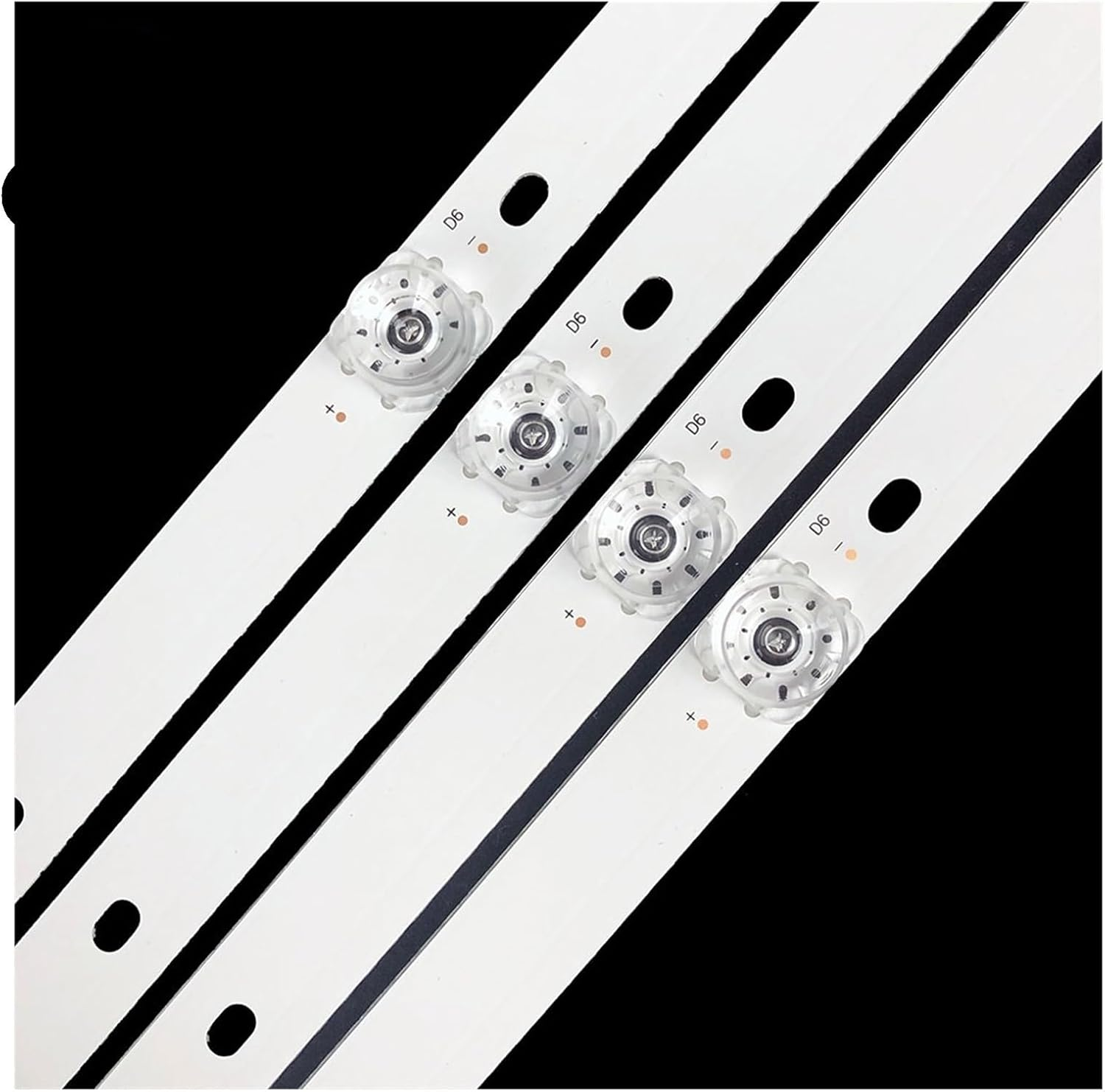 4Pcs 3V2W Led Backlight TV Repair for Hi.Sen/Se 50Inch HZ50A55 H50E3A HZ50A65E HA50A57 HZ50A66ED JL.D50091330-003ES-M_V01 50R6040E image number 1