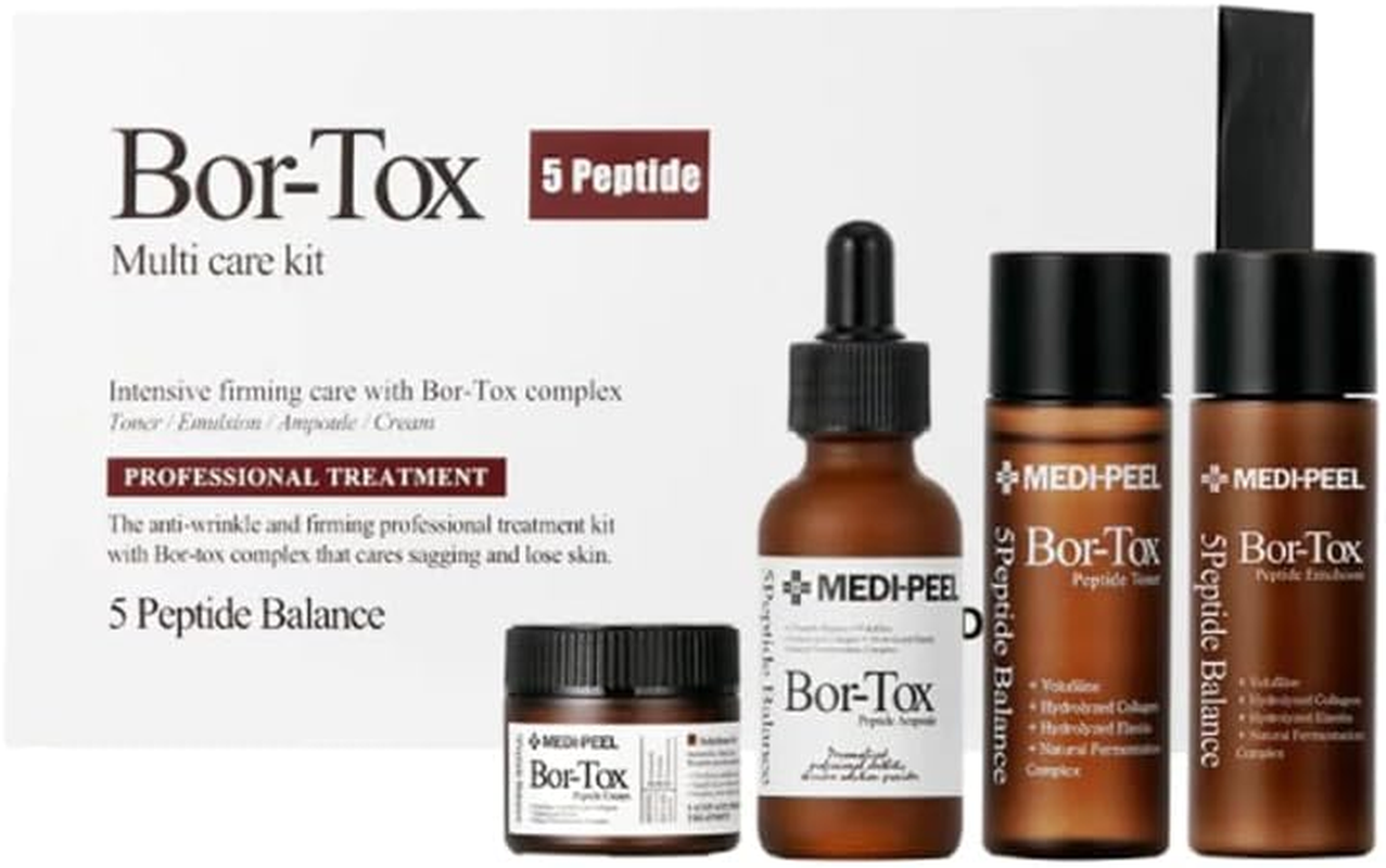 Medi-Peel Bor Tox Multi Care Kit - Peptide Ampoule 30Ml, Toner, Emulsion, Cream 50G image number 2