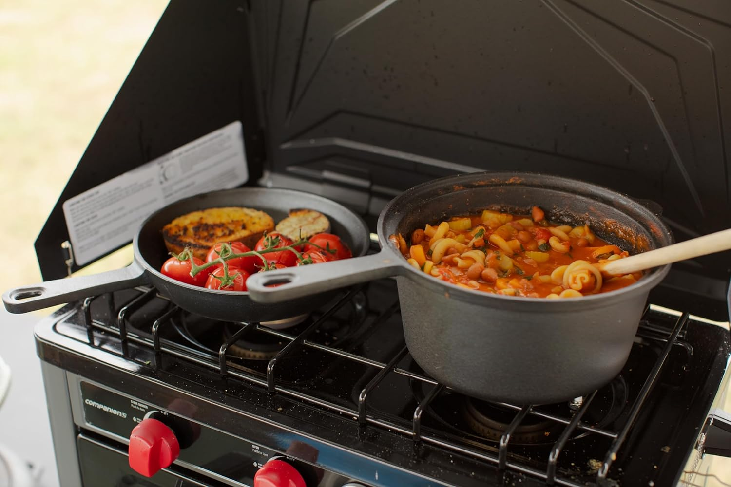 Campfire 2.3QT Saucepan with Skillet Lid image number 3