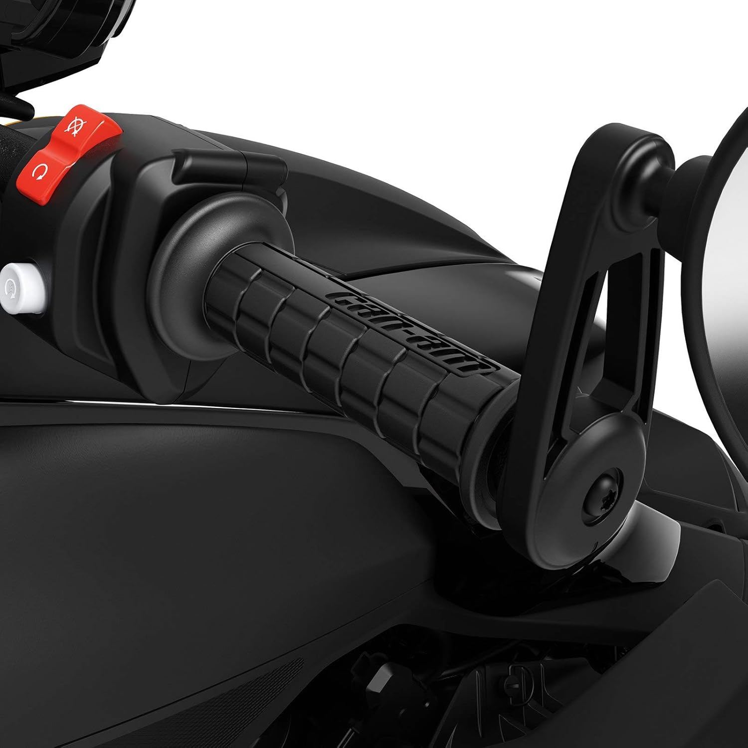 CAN-AM Ryker Black Handlebar Sport Grips, B-160, 219400810 image number 1