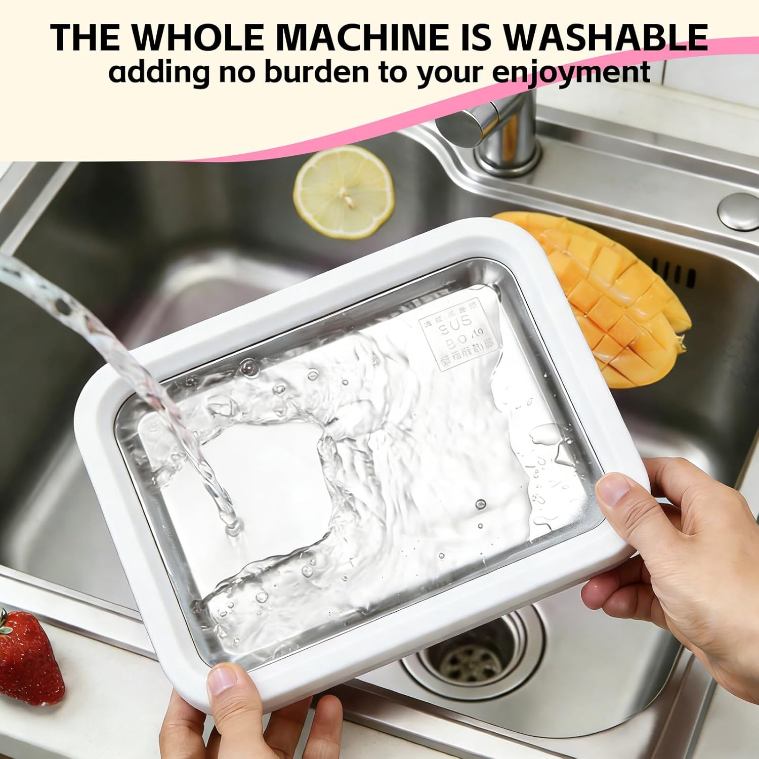 Ice Cream Maker, Ice Cream Plate with 2 Spatulas,Diy Rolled Ice Cream Maker, Home Use Non Electric Cold Plate 304 Stainless Steel Easy to Use Ice Cream Machine Make image number 4