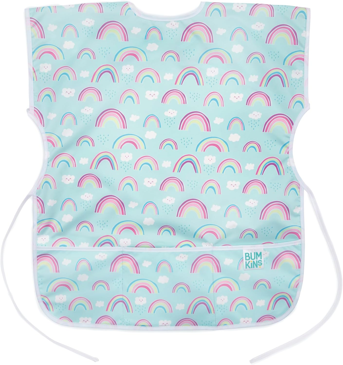 Bumkins Bibs, Toddler Bib, Waterproof Bibs for Girls and Boys 3-7 Years, Short Sleeve Toddler Art Smock, Kids Paint Smock, Children&rsquo;S Art, Craft and Play image number 4