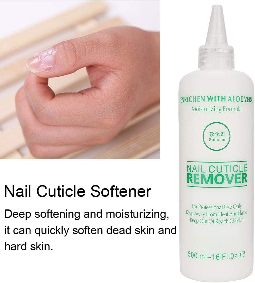 Nail Cuticle Softener, Ail Softener, 500ML for Cracked Heels, Dead Skin & Calluses Removes & Repairs Rough Heels image number 6