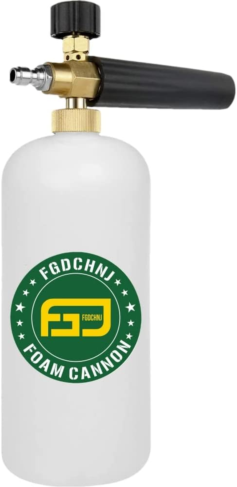FGDCHNJ Pressure Washer Foam Cannon with 1/4&rdquo; Quick Connector, 1 Liter Bottle, Car Wash Foam Gun image number 5