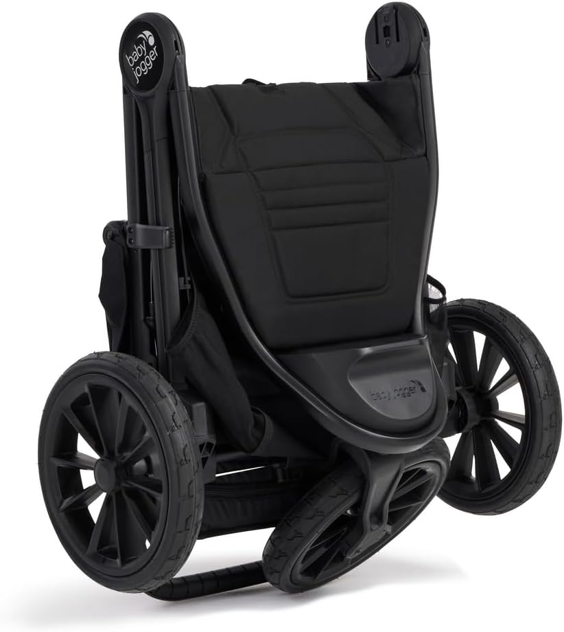 Baby Jogger City Elite 2 Stroller (Opulent Black) - Prams & Strollers, All-Wheel Suspension, Newborn-Ready Recline, One Handed Compact Fold, All-Terrain Stroller, Travel Pram, UV50+ Canopy image number 4