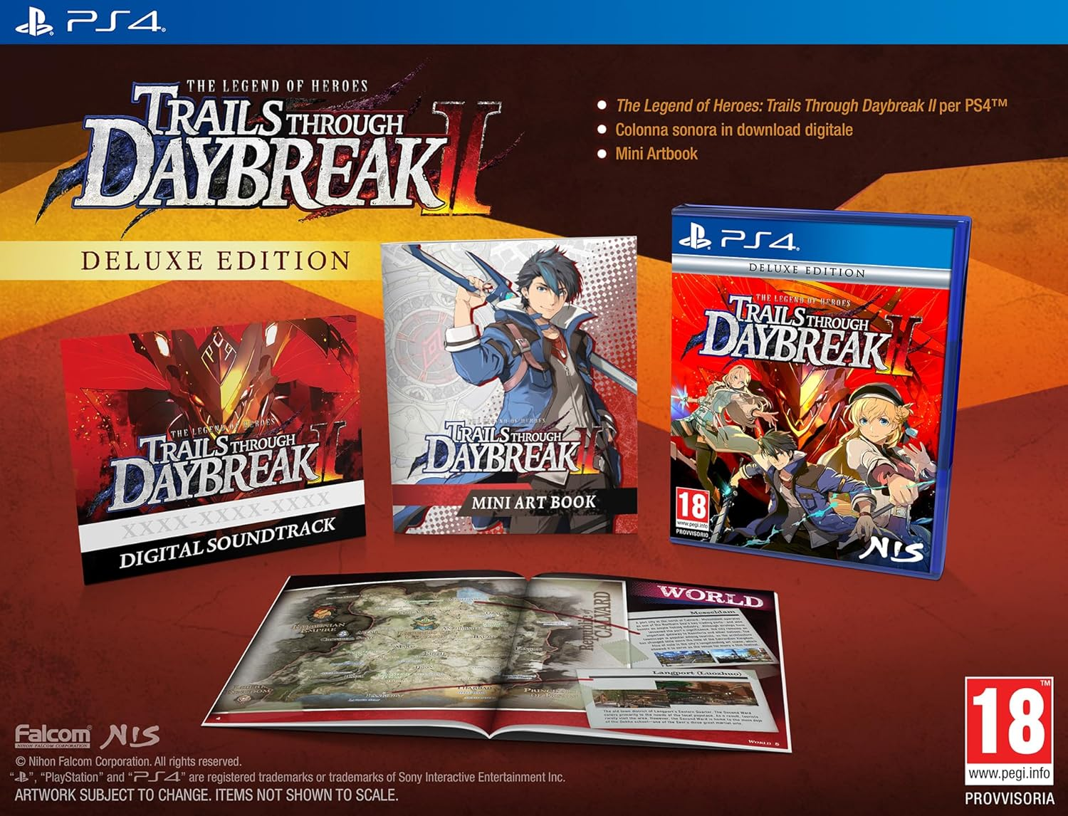 The Legend of Heroes: Trails through Daybreak II Deluxe Edition ITALIAN /PS4 image number 4