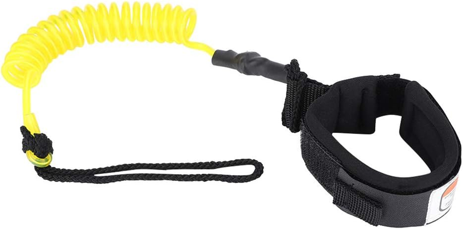 Lightweight Leg Leash, Board Leash, for Bodyboard (Yellow) image number 1